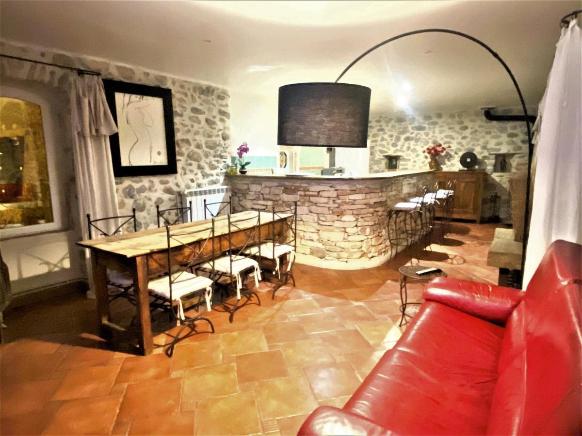 Gite De Groupe 9Ch Ou 3 Gites Independants De 3Ch - Patio Et Piscine Interieure Chauffee Toute L'Annee Vallon-Pont-d'Arc Ngoại thất bức ảnh