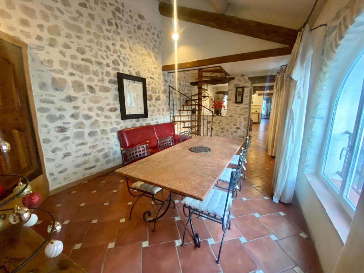 Gite De Groupe 9Ch Ou 3 Gites Independants De 3Ch - Patio Et Piscine Interieure Chauffee Toute L'Annee Vallon-Pont-d'Arc Ngoại thất bức ảnh