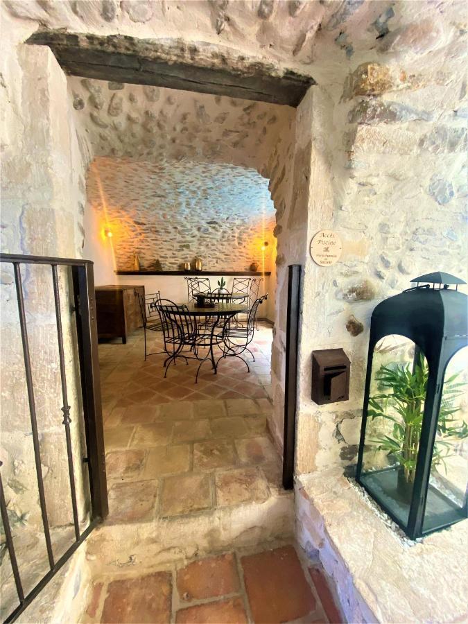 Gite De Groupe 9Ch Ou 3 Gites Independants De 3Ch - Patio Et Piscine Interieure Chauffee Toute L'Annee Vallon-Pont-d'Arc Ngoại thất bức ảnh