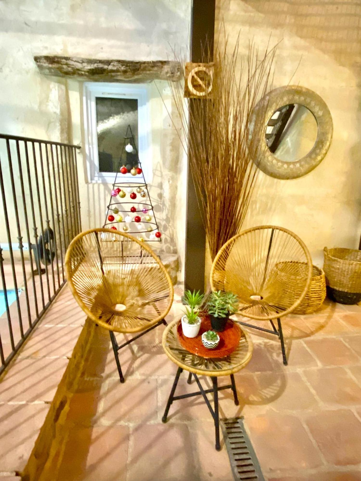Gite De Groupe 9Ch Ou 3 Gites Independants De 3Ch - Patio Et Piscine Interieure Chauffee Toute L'Annee Vallon-Pont-d'Arc Ngoại thất bức ảnh
